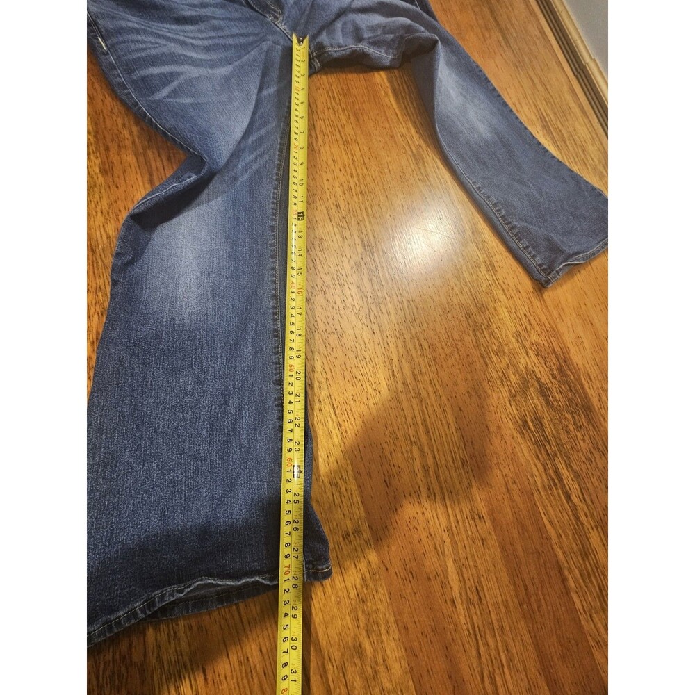 Levi Strauss Signature Gold Mid-Rise Bootcut Jeans Womens Blue Denim 16S 33x30 - Picture 11 of 12